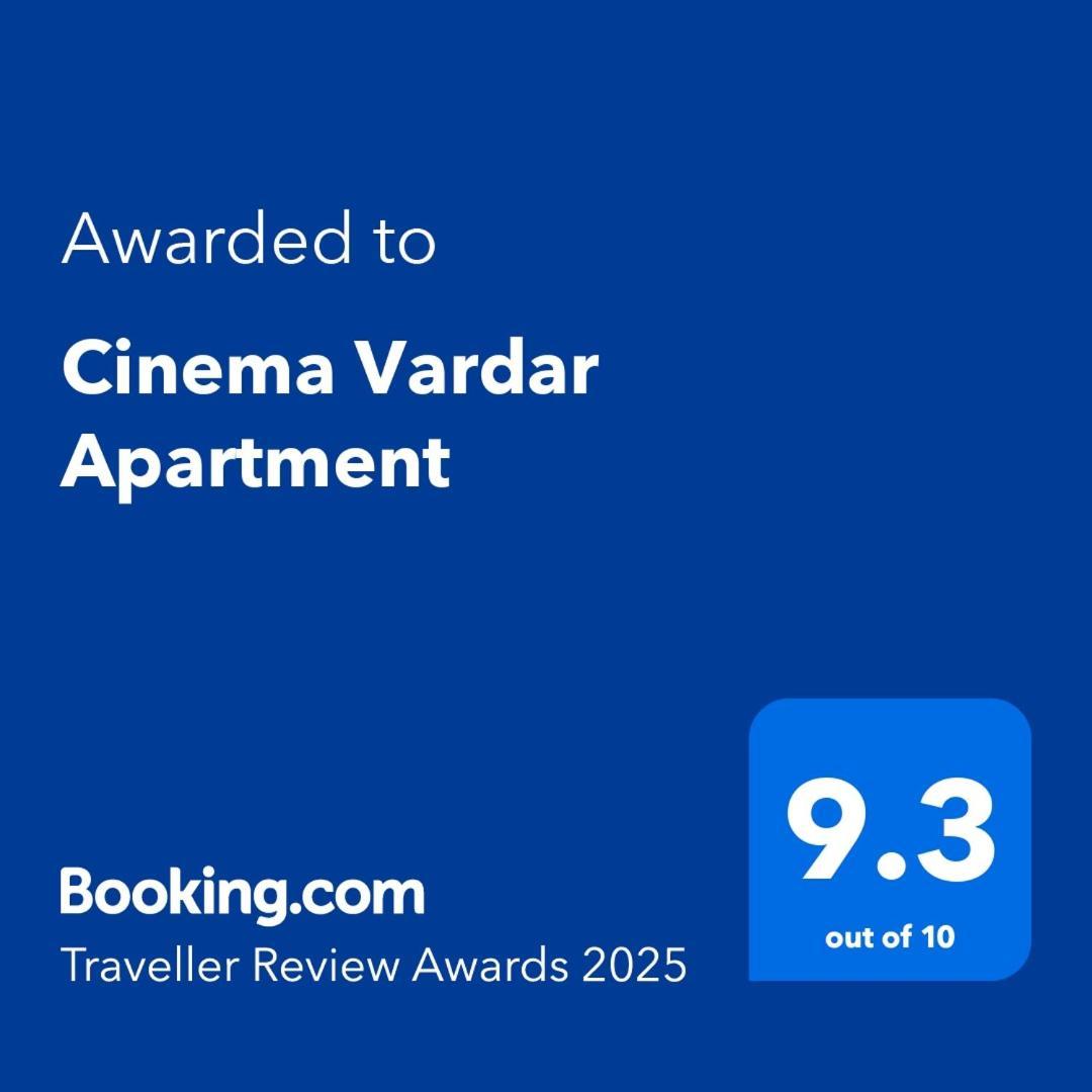 Cinema Vardar Apartment Skopie Exterior foto